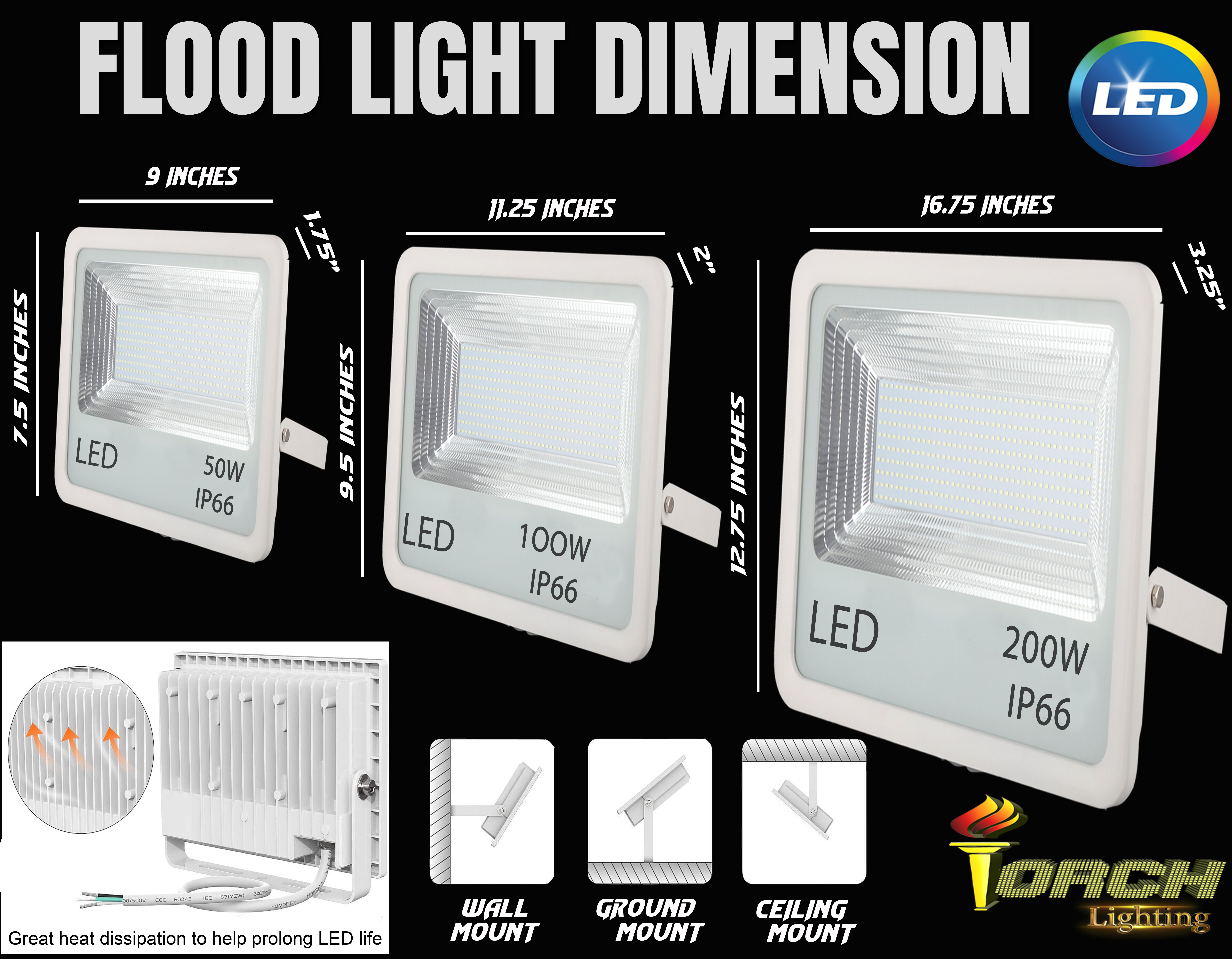 Flood Light 200W - Image 3