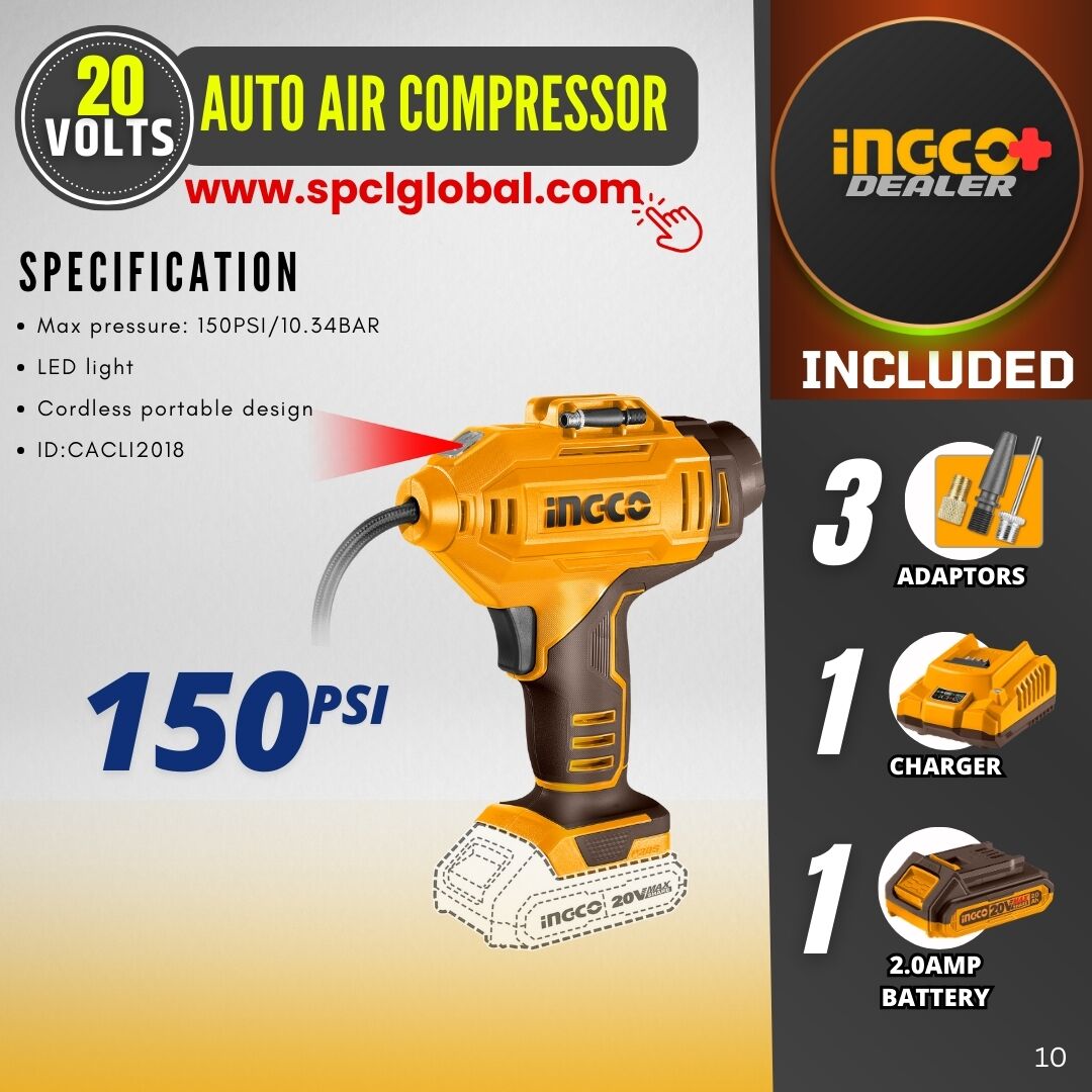20V AUTO AIR COMPRESSOR
