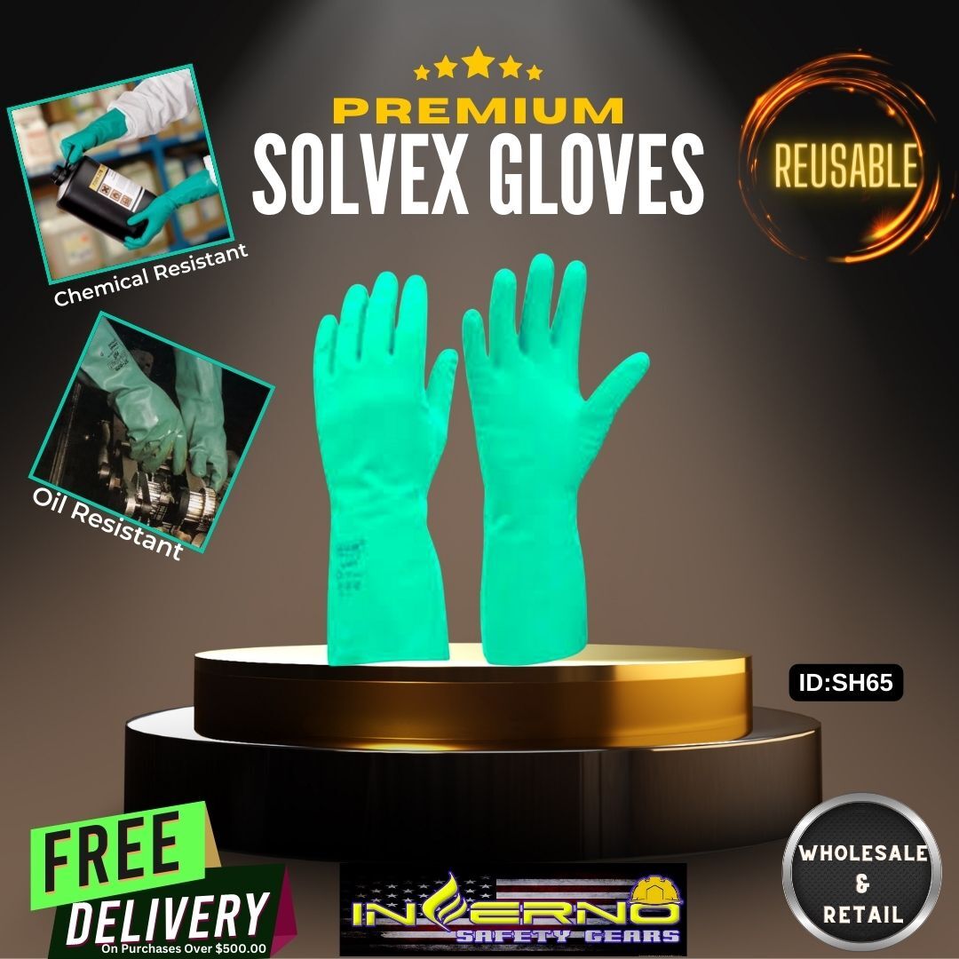 Solvex XL Nitrile Gloves