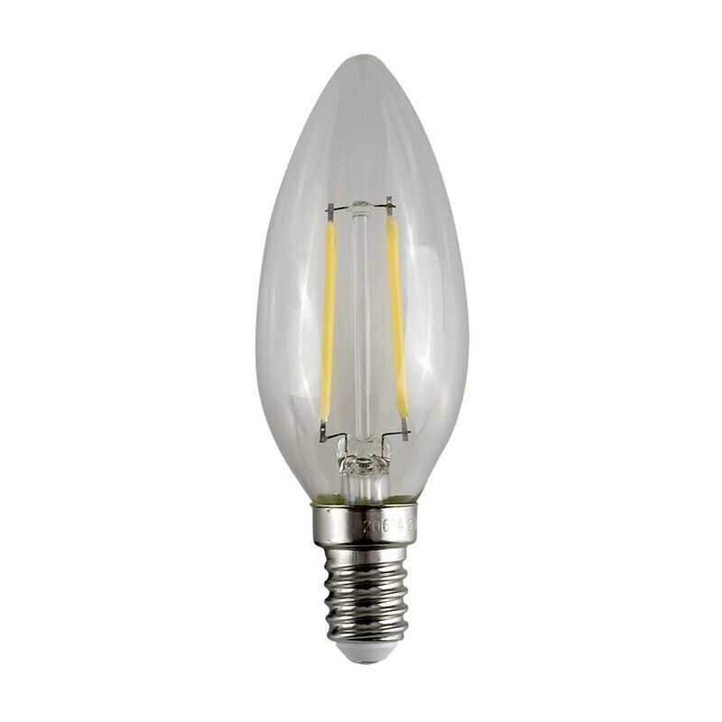 LED VINTAGE DIMMABLE CANDLE FILAMENT E-14 3000K - Image 3