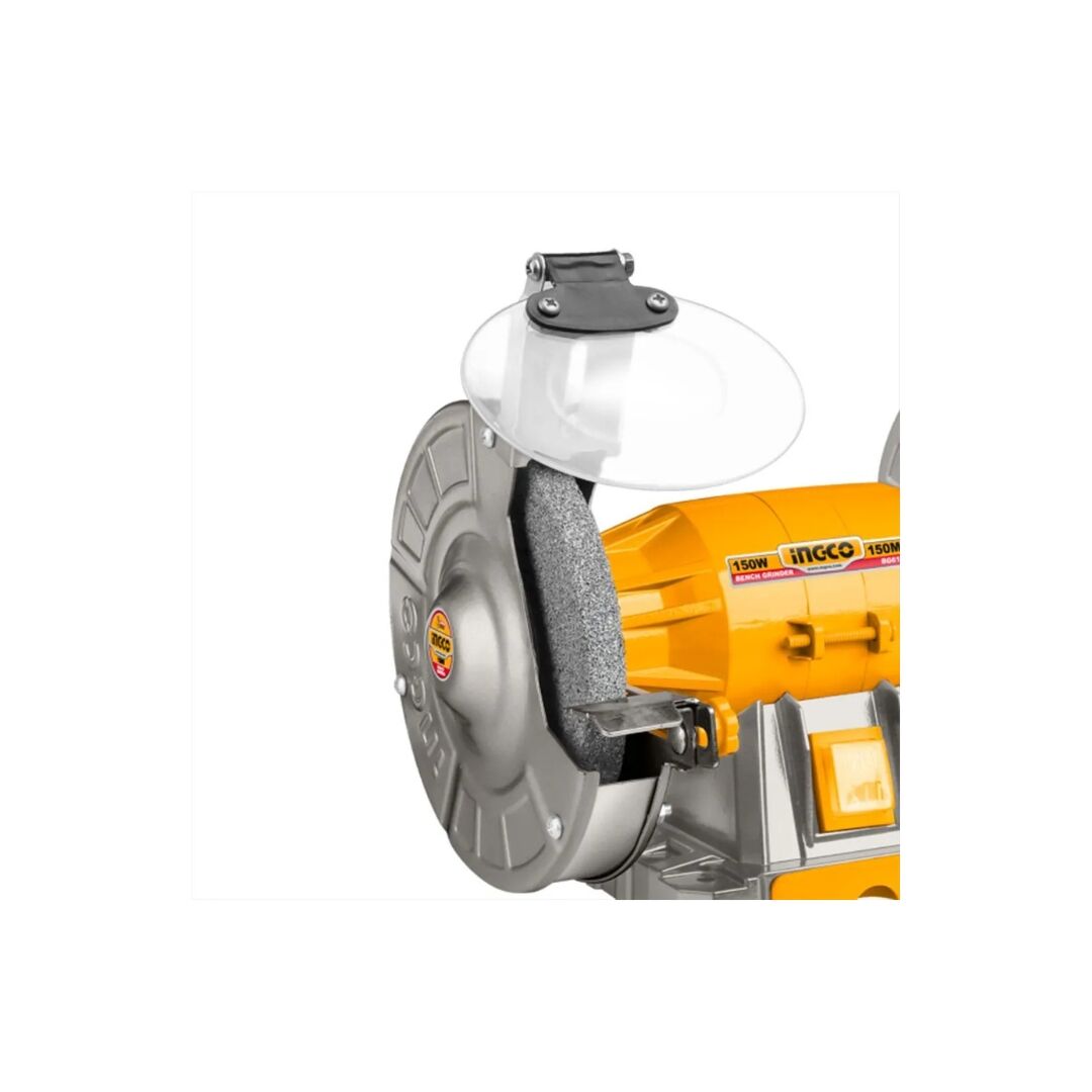 INGCO 6” Bench Grinder 150W – Heavy Duty Grinding & Sharpening Machine - Image 4