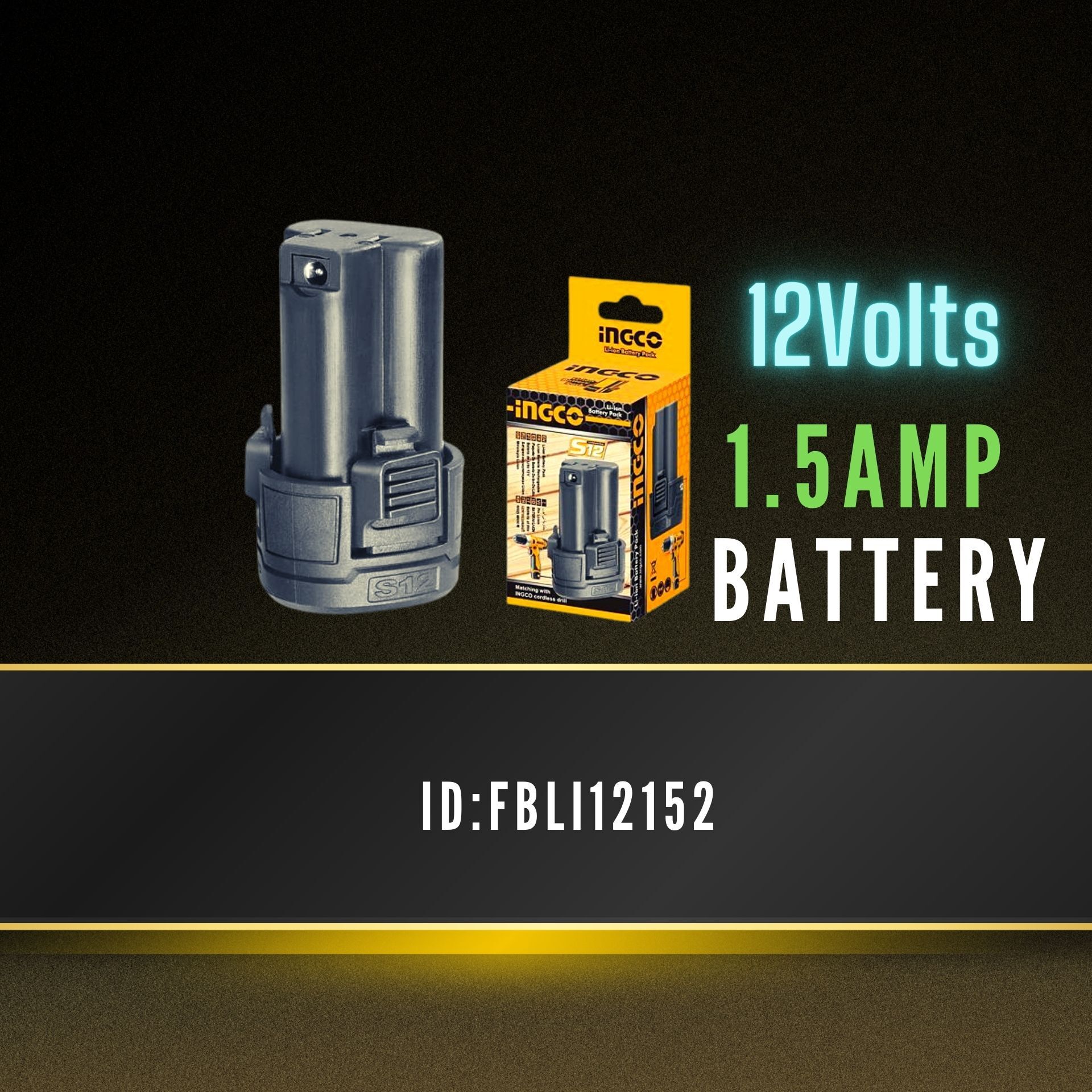 INGCO 12V BATTERY PACK