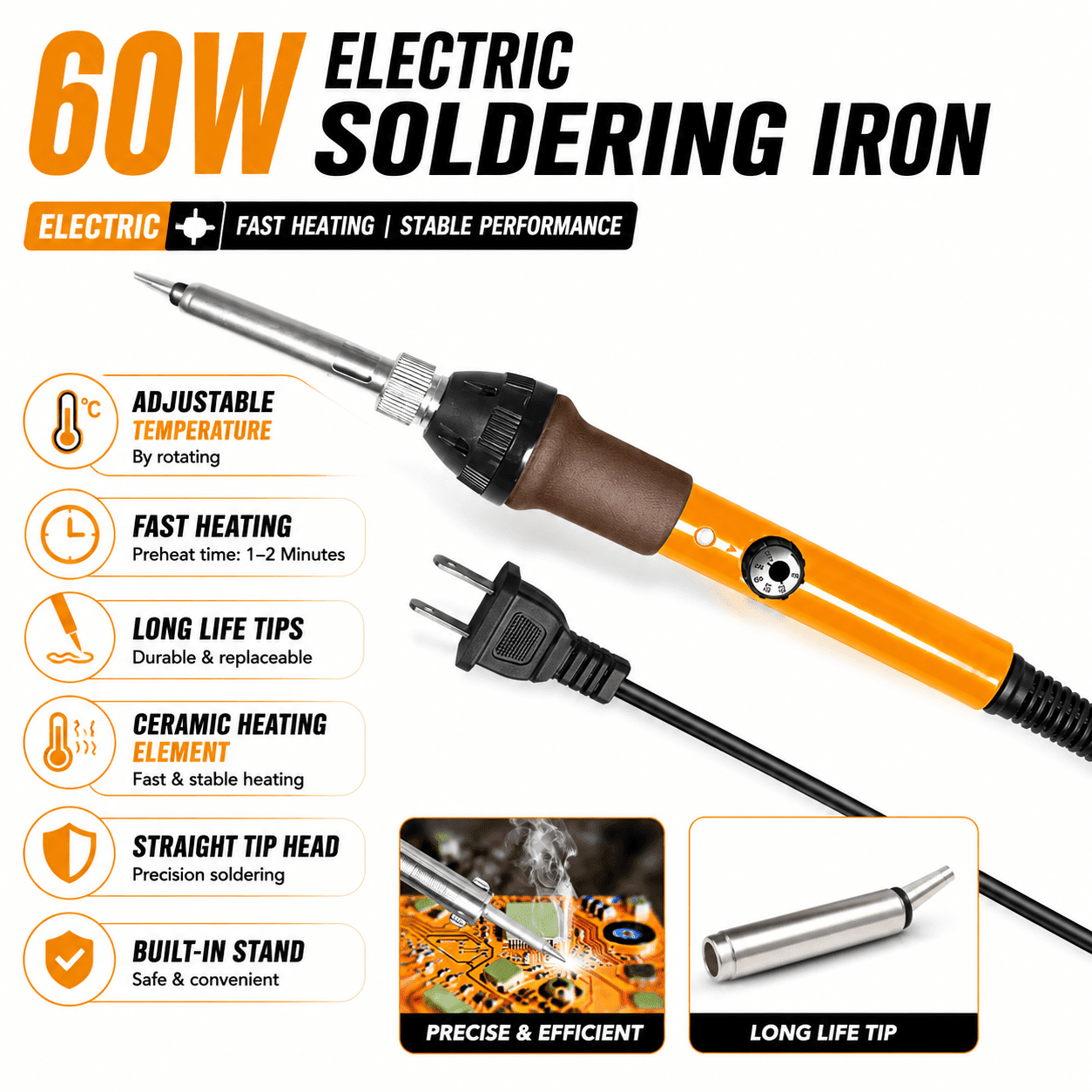 60W Electric Soldering Iron