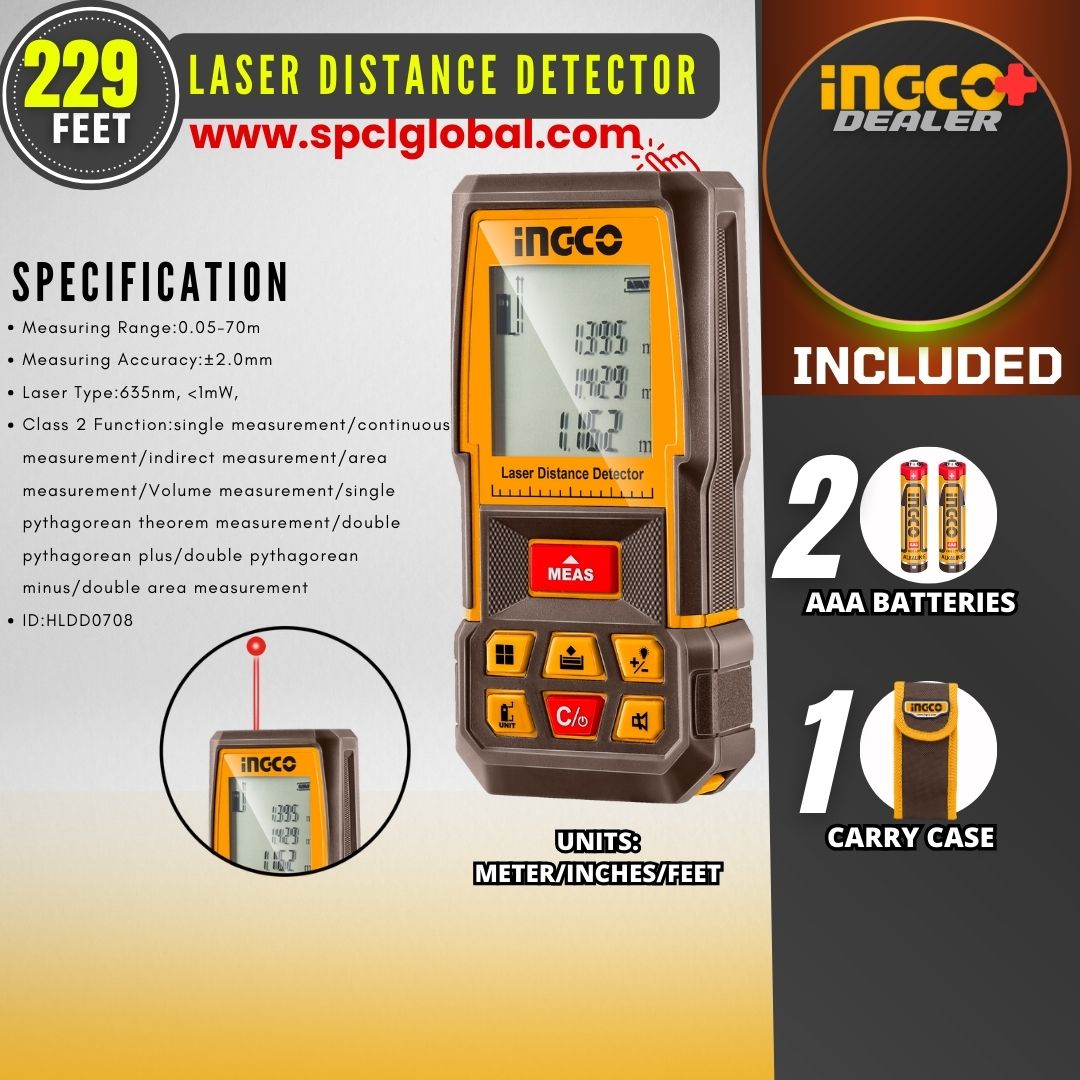 229 FEET LASER DISTANCE DETECTOR