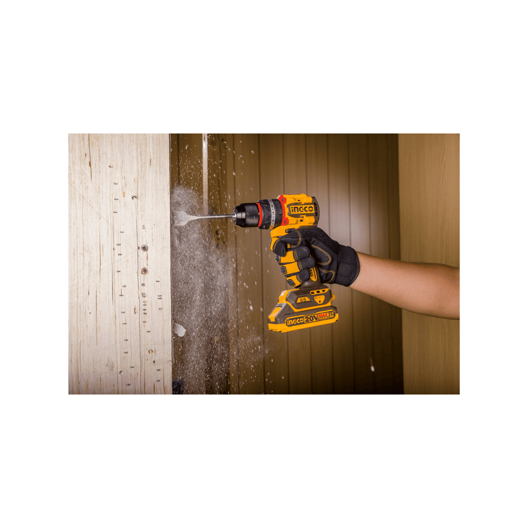 INGCO 20V Compact Brushless Cordless Impact Drill – Battery and Charger Sold Separately - Image 4